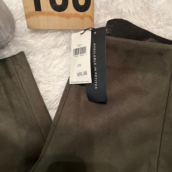 Banana Republic Devon Faux Suede Pants/Leggings - Picture 9 of 9